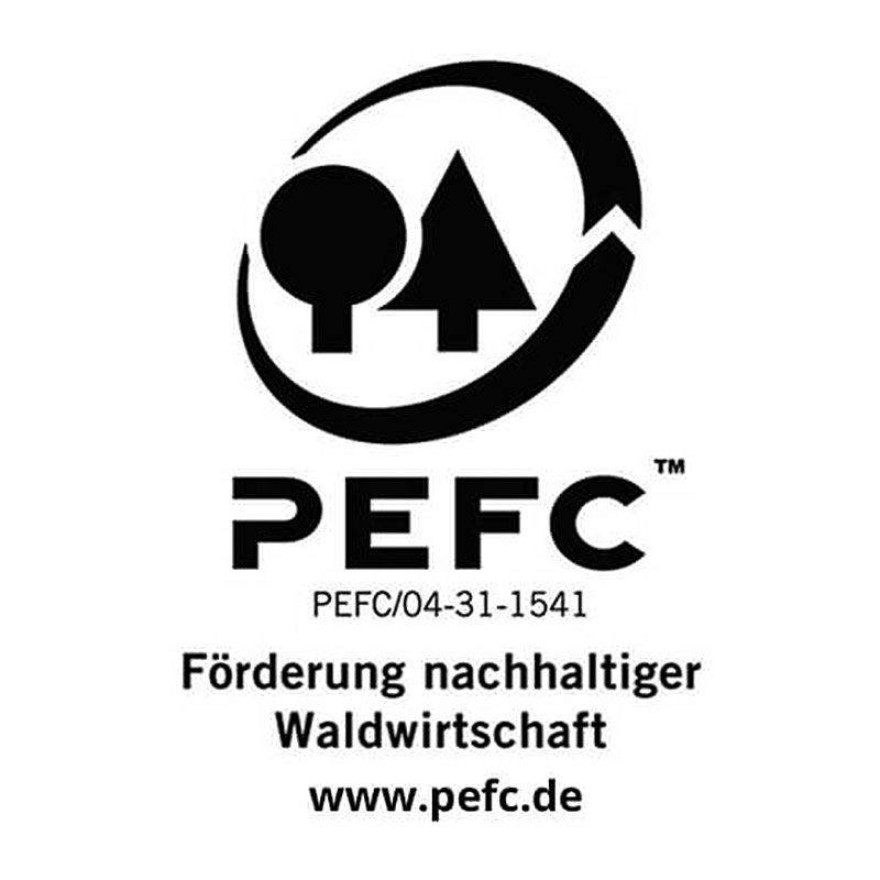 Logo PEFC pour la gestion durable des forêts